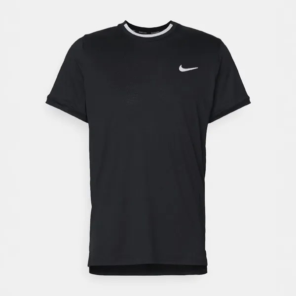 Спортивная футболка Nike Performance, черный/белый