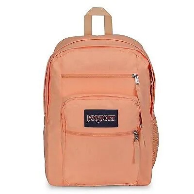 Рюкзак JanSport Big Student 17,5 дюйма — персиковый неоновый