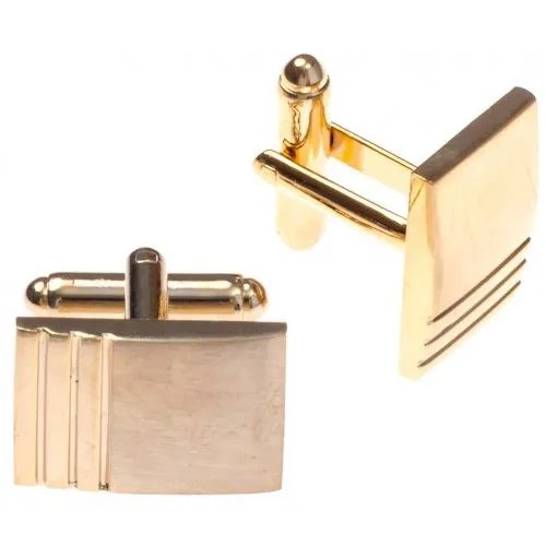 Запонки из бижутерного сплава WowMan Accessories WMA0135GG