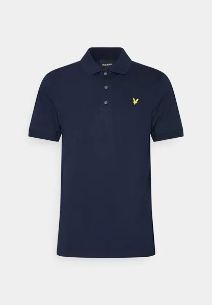 Поло Lyle & Scott, темно-синий