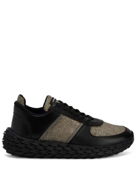 Кроссовки Urchin со вставками Giuseppe Zanotti, черный