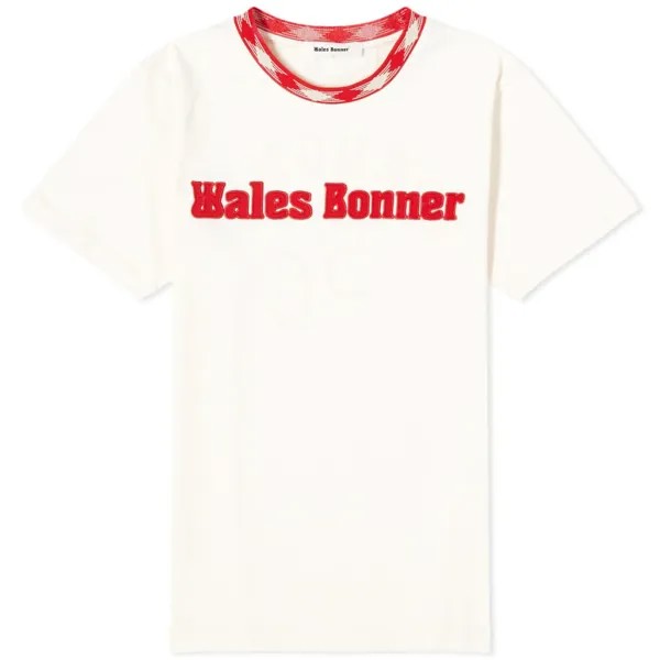 Оригинальная футболка Wales Bonner, слоновая кость