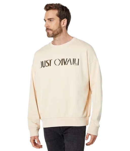 Худи Just Cavalli, Soho Crew Neck Sweatshirt with \