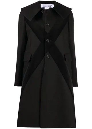 Comme Des Garçons Comme Des Garçons бушлат с контрастными вставками