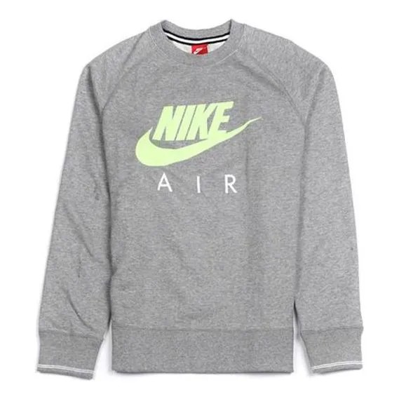 Толстовка Nike Air Sweater Long Sleeve 'Grey', серый