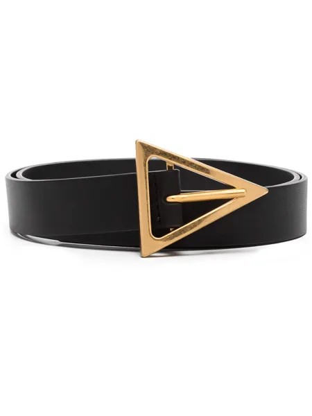 Bottega Veneta triangle-buckle belt