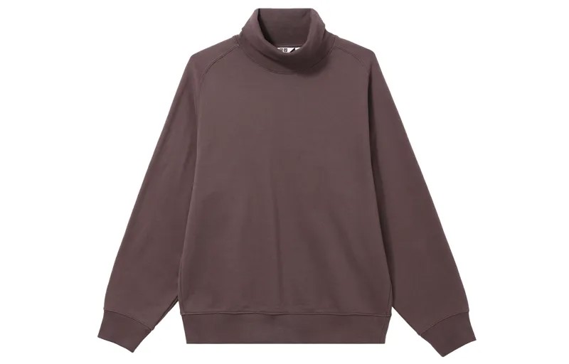 Мужская толстовка серии U FW23, фиолетовая Uniqlo, фиолетовый