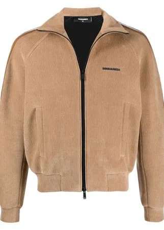 Dsquared2 бомбер с вышитым логотипом