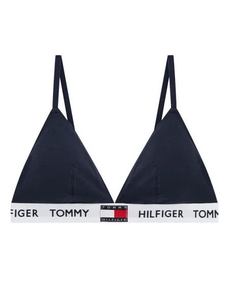 Бюстгальтер с треугольными чашками и логотипом Tommy Hilfiger, Темно-синий пиджак