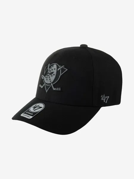 Бейсболка 47 BRAND H-MVPSP25WBP-BKG Anaheim Ducks NHL (черный), Черный