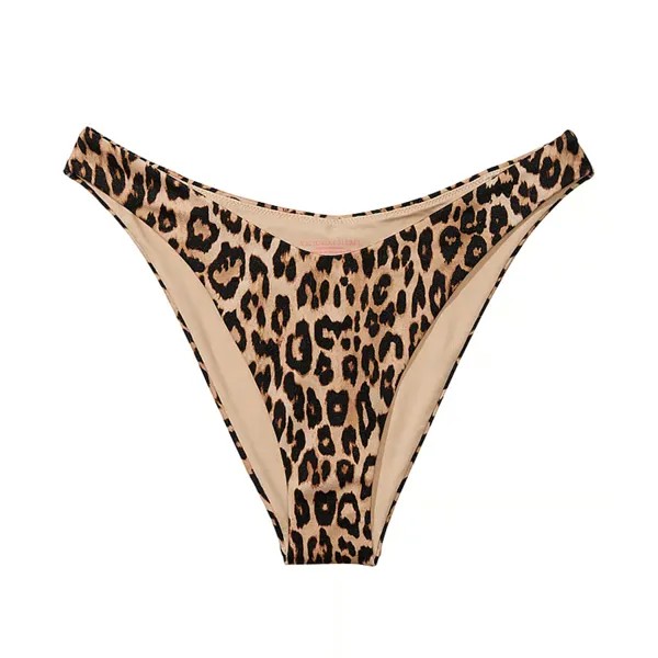 Плавки бикини Victoria's Secret Swim Mix & Match Brazilian Smooth, леопардовый