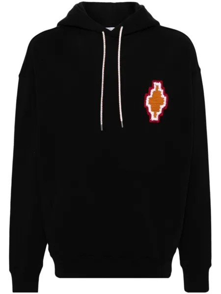Marcelo Burlon County of Milan худи Macrame с нашивкой, черный