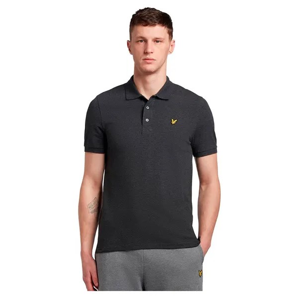 Поло с коротким рукавом Lyle & Scott Plain, черный