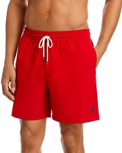 6-дюймовые дорожные шорты Polo Ralph Lauren, красный
