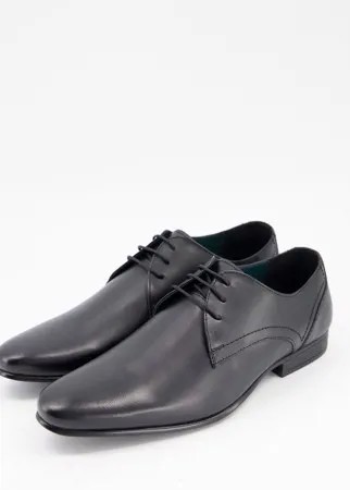 Черные строгие туфли Burton Menswear-Черный цвет