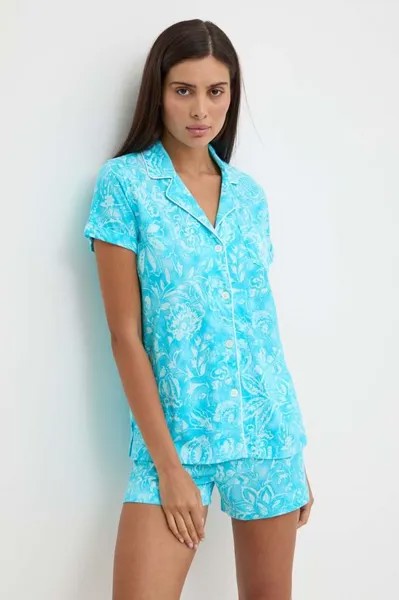 Пижама Lauren Ralph Lauren, синий
