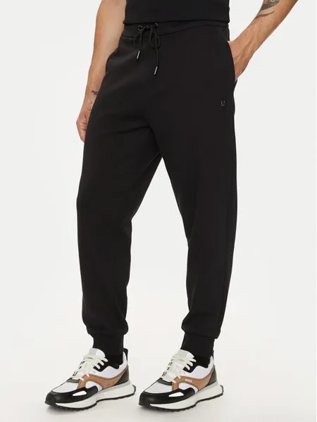 Спортивные брюки regular fit Boss, черный