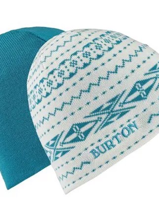 Шапка BURTON Belle Beanie - Reversible (прерывистые линии)