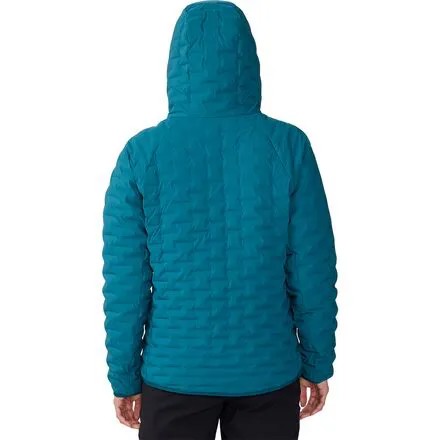 Легкий пуловер с капюшоном Stretchdown женский Mountain Hardwear, цвет Jack Pine