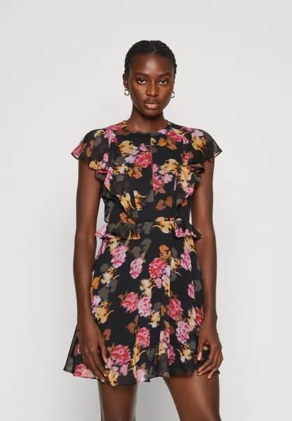 Дневное платье MINI DRESS WITH PEPLUM WAIST Ted Baker, цвет black