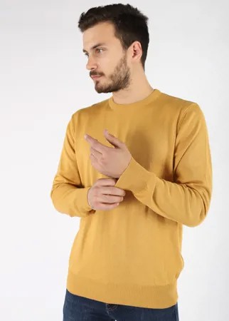 Джемпер мужской SQ65731 A passion play желтый 2XL