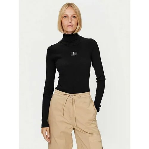 Водолазка Calvin Klein Jeans, размер S [INT], черный