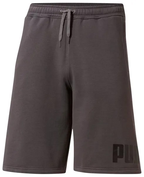 Мужские шорты Puma Big Fleece Logo, темно-серый