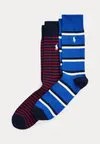 Носки AMERICANA CREW SOCK 2 PACK Ralph Lauren, темно-синий