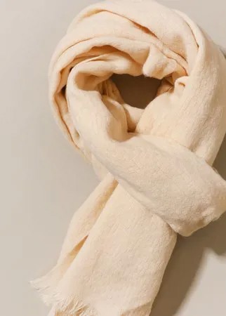 Однотонный шарф для мужчины