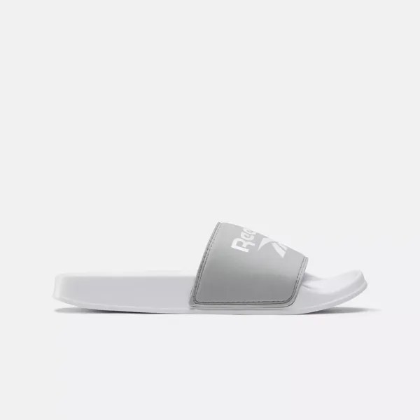 Шлепанцы Reebok Fulgere, цвет Pure Grey 3 / Ftwr White / Purple Oasis