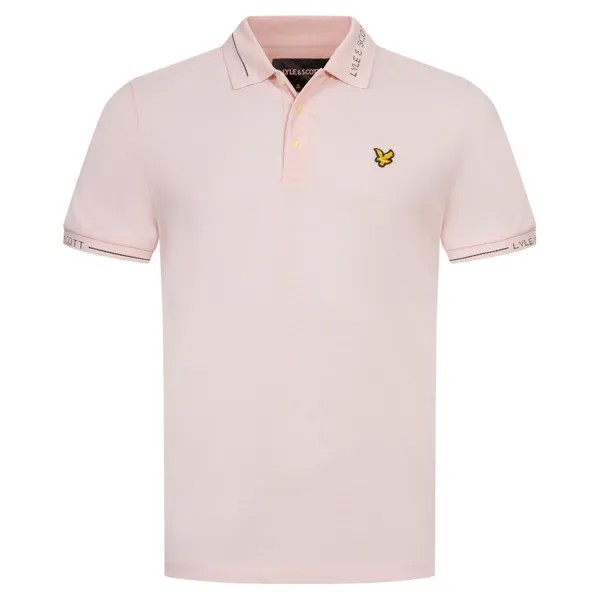 Сезонная мужская рубашка-поло с логотипом Lyle & Scott Lyle And Scott