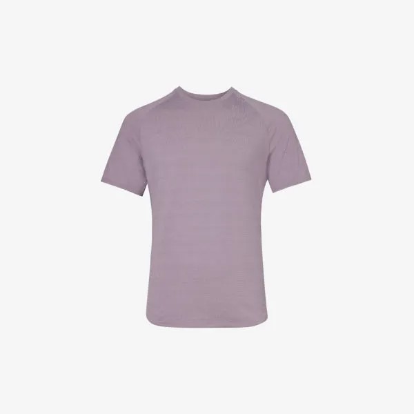 Эластичная футболка License To Train из переработанного полиэстера с круглым вырезом Lululemon, фиолетовый