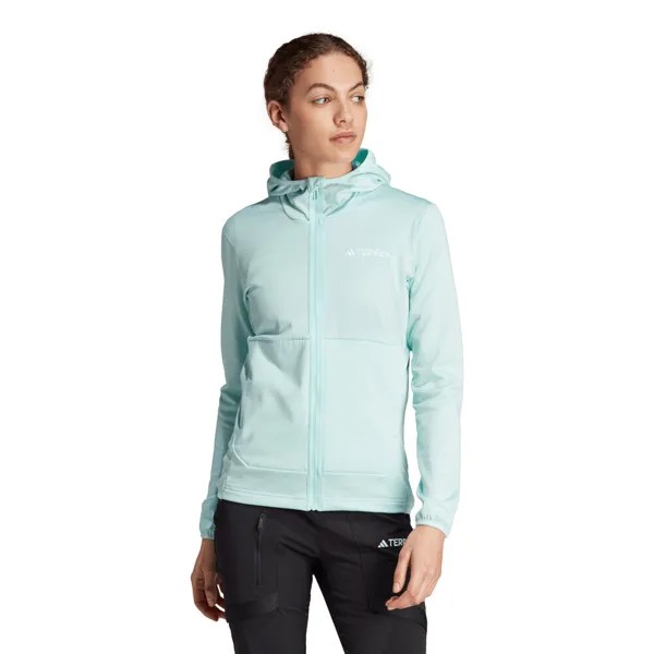 Куртка adidas Terrex Xperior Light Fleece Hooded, синий