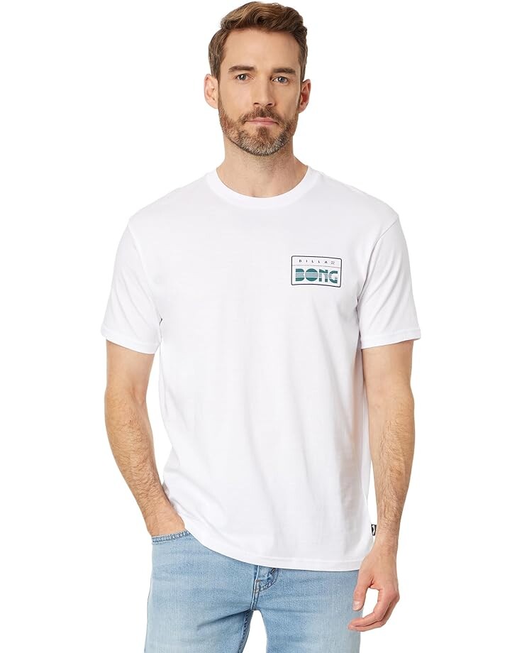 Футболка Billabong Walled Short Sleeve Graphic, белый