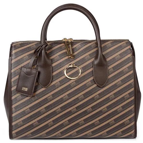Сумка женская Cavalli Class C93PWCSD0032025 brown Monogram 003