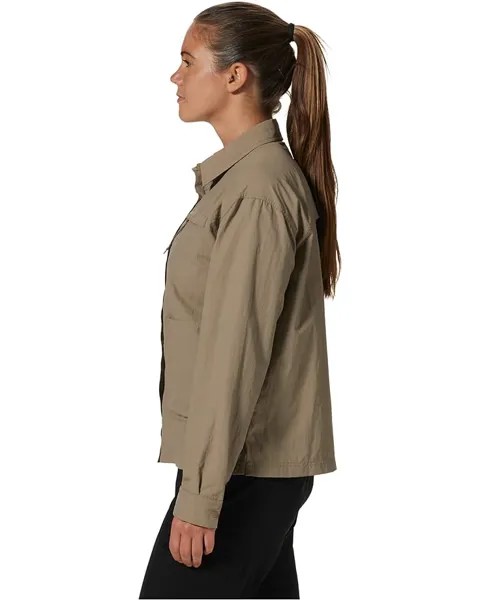 Рубашка Mountain Hardwear Stryder Long Sleeve Shirt, хаки