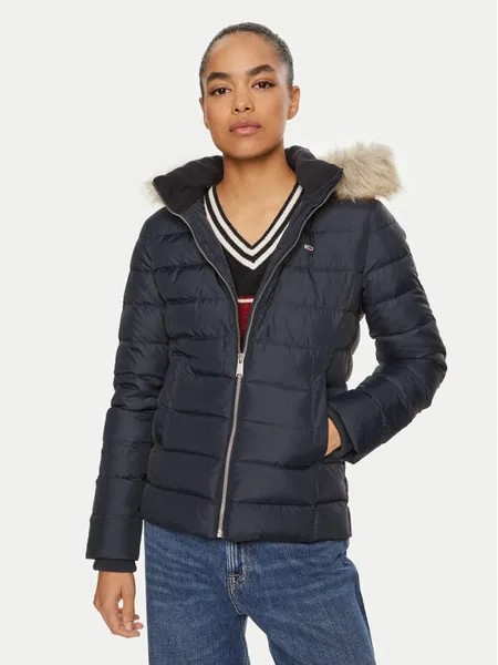 Пуховик slim fit Tommy Jeans, синий