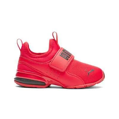 Повседневная обувь Puma Axelion Slip On Youth Boys Red Sneakers 37675109