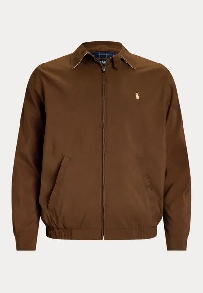 Куртка-бомбер TWILL BI SWING JACKET Ralph Lauren, темно-коричневый