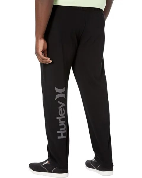 Брюки Hurley Big & Tall One & Only Summer Fleece Pants, черный