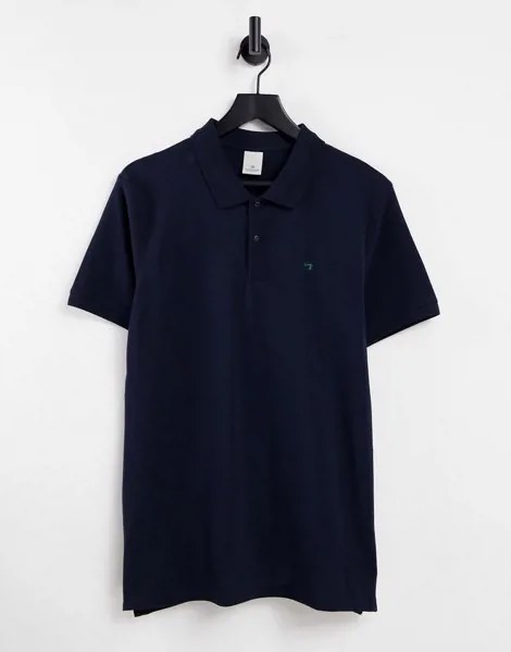 Черная футболка-поло Scotch & Soda-Черный