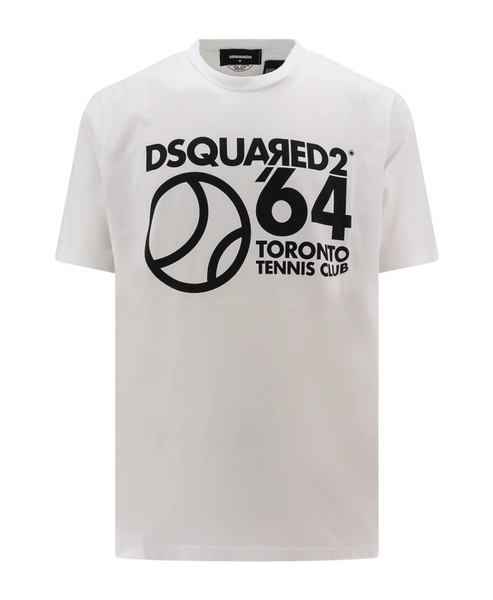 Футболка с круглым вырезом Dsquared2, белый