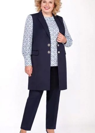 Костюм La Kona-979b/5 В цвете: Синий; Размеры: 50,52,48,54