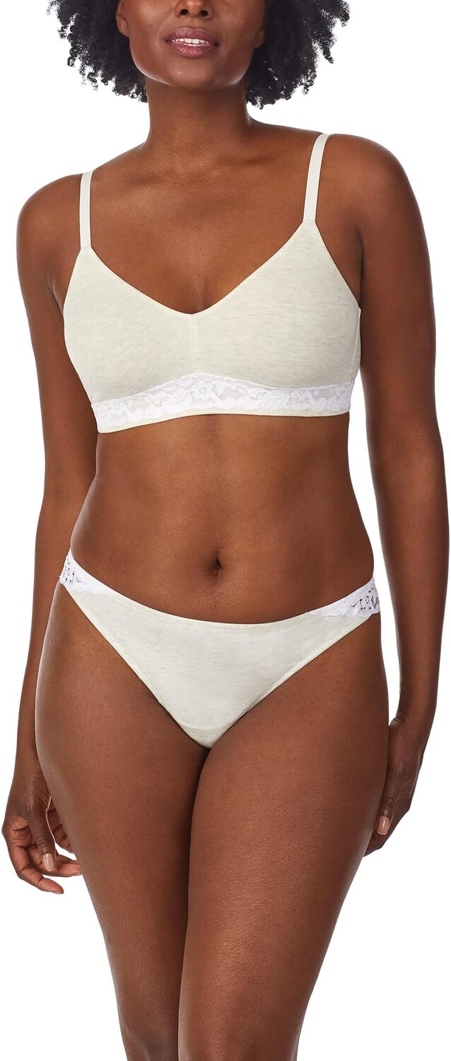 Бюстгальтер Le Mystere Cotton Touch Lounge Bra 8020, цвет Oatmeal Heather