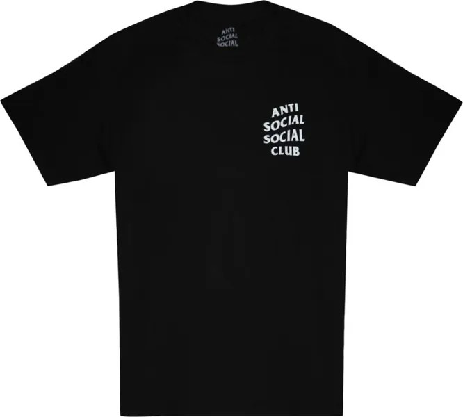 Футболка Anti Social Social Club Cherry Blossom T-Shirt 'Black', черный