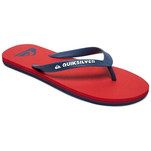 Шлепанцы Quiksilver Molokai, красный