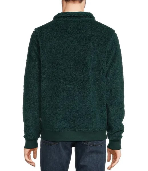 Флисовая куртка L.L.Bean из шерпа, зеленый