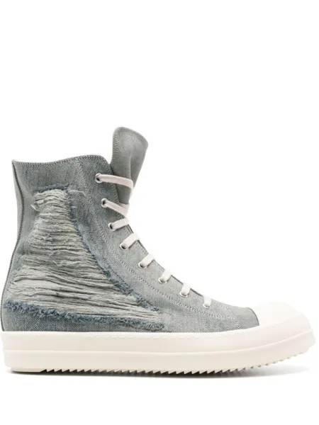 Высокие кеды Lido Rick Owens DRKSHDW, синий