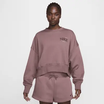 Толстовка Nike Sportswear Phoenix Fleece, цвет Smokey Mauve