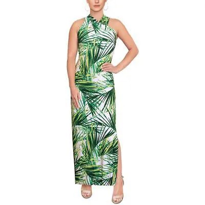 Rachel Rachel Roy Женское зеленое длинное платье макси с цветочным принтом XS BHFO 0754
